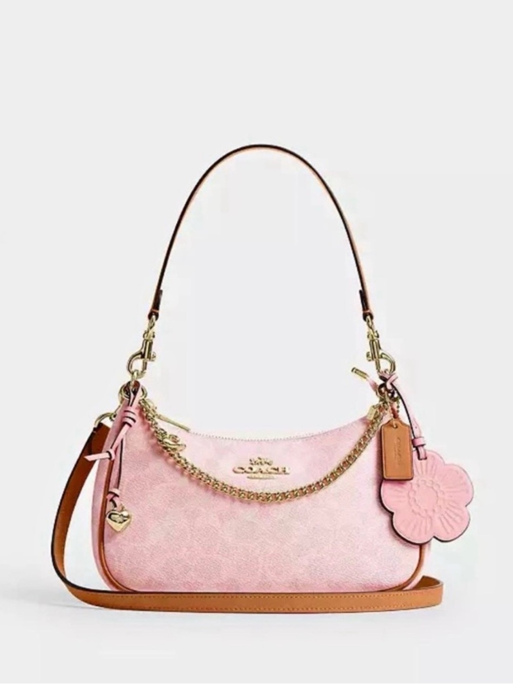 🌸Coach Powder Pink Teri CEA20🌸